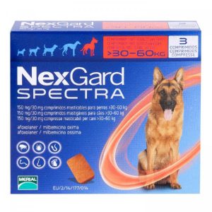 ネクスガードスペクトラ超大型犬用30~60kg未満