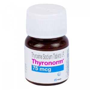 チロノーム（チロキシンナトリウム）75mcg120錠